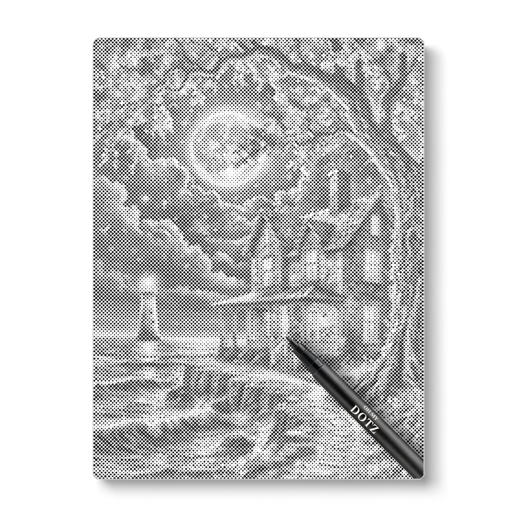 Lighthouse view | Dot painting-Oh My Dotz-Dot painting