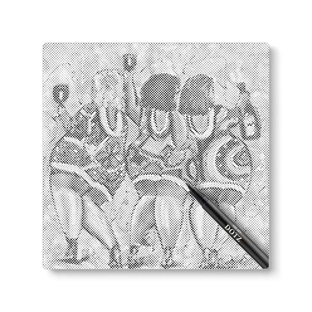 Happy ladies wining | Dot painting-Oh My Dotz-Dot painting