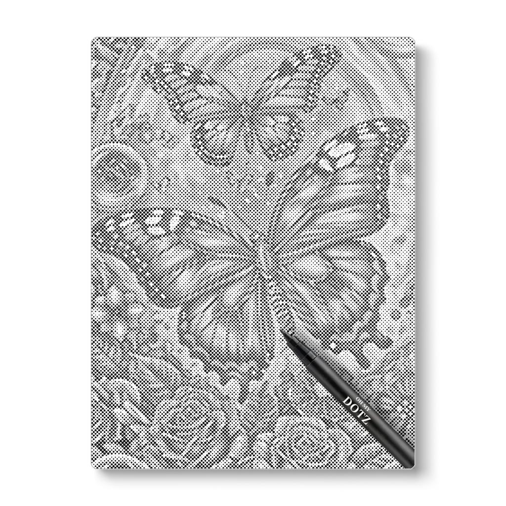 Beautiful butterflies | Dot painting-Oh My Dotz-Dot painting