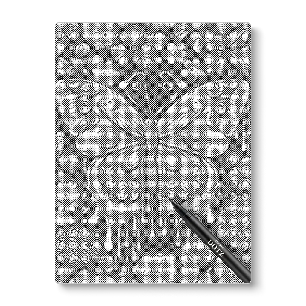 Graceful butterfly | Dot painting-Oh My Dotz-Dot painting