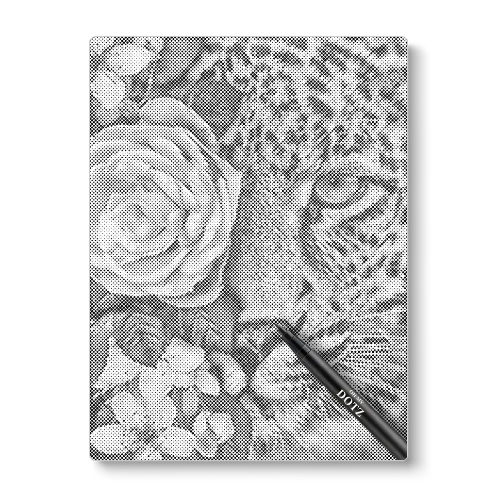 Botanical Panther | Dot painting-Oh My Dotz-Dot painting