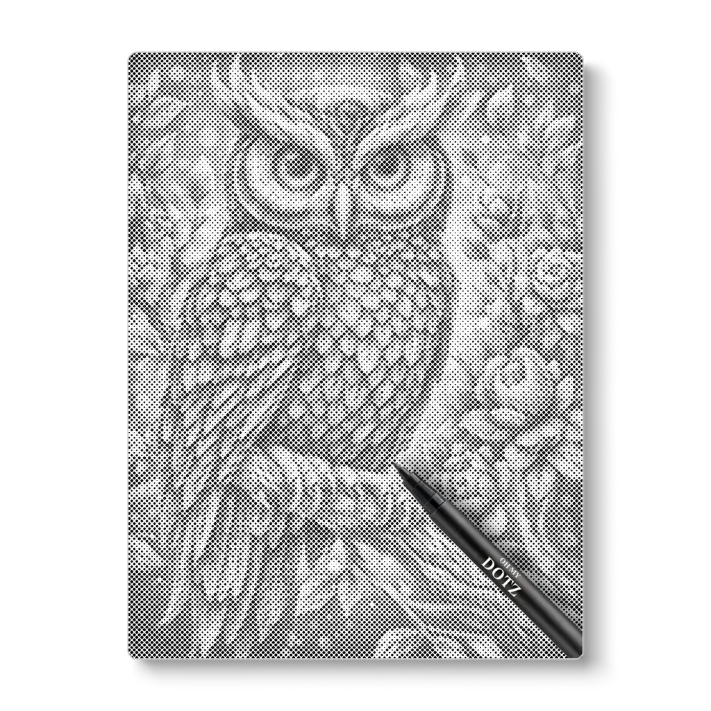 Owl | Dot painting-Oh My Dotz-Dot painting