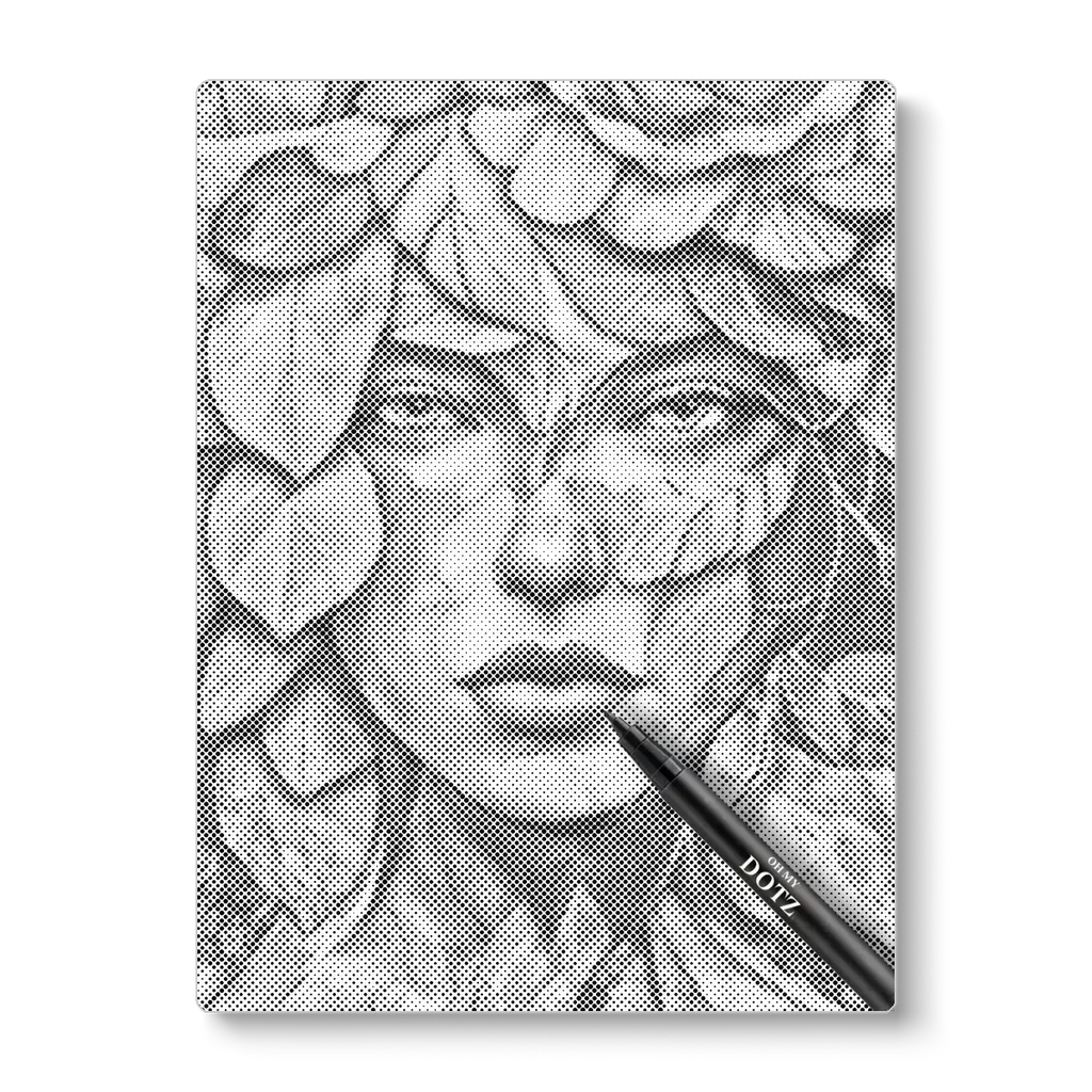 Floral woman 2 | Dot painting-Oh My Dotz-Dot painting