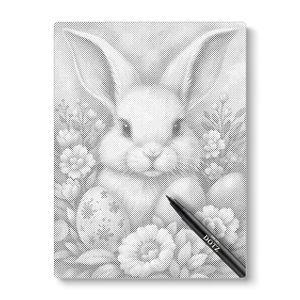 Bunny 3 | Dot painting-Oh My Dotz-Dot painting