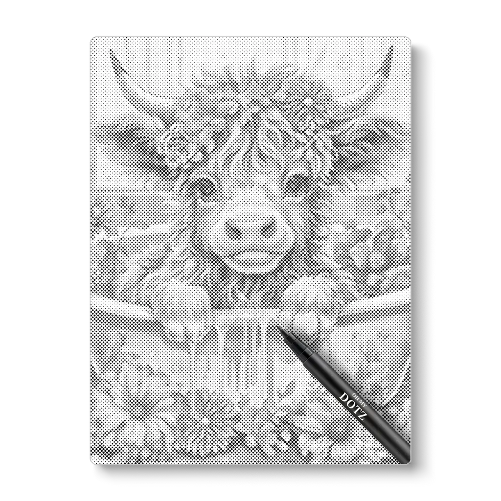 Calf in barrow | Dot painting-Oh My Dotz-Dot painting