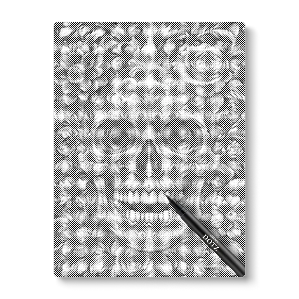Skull | Dot painting-Oh My Dotz-Dot painting