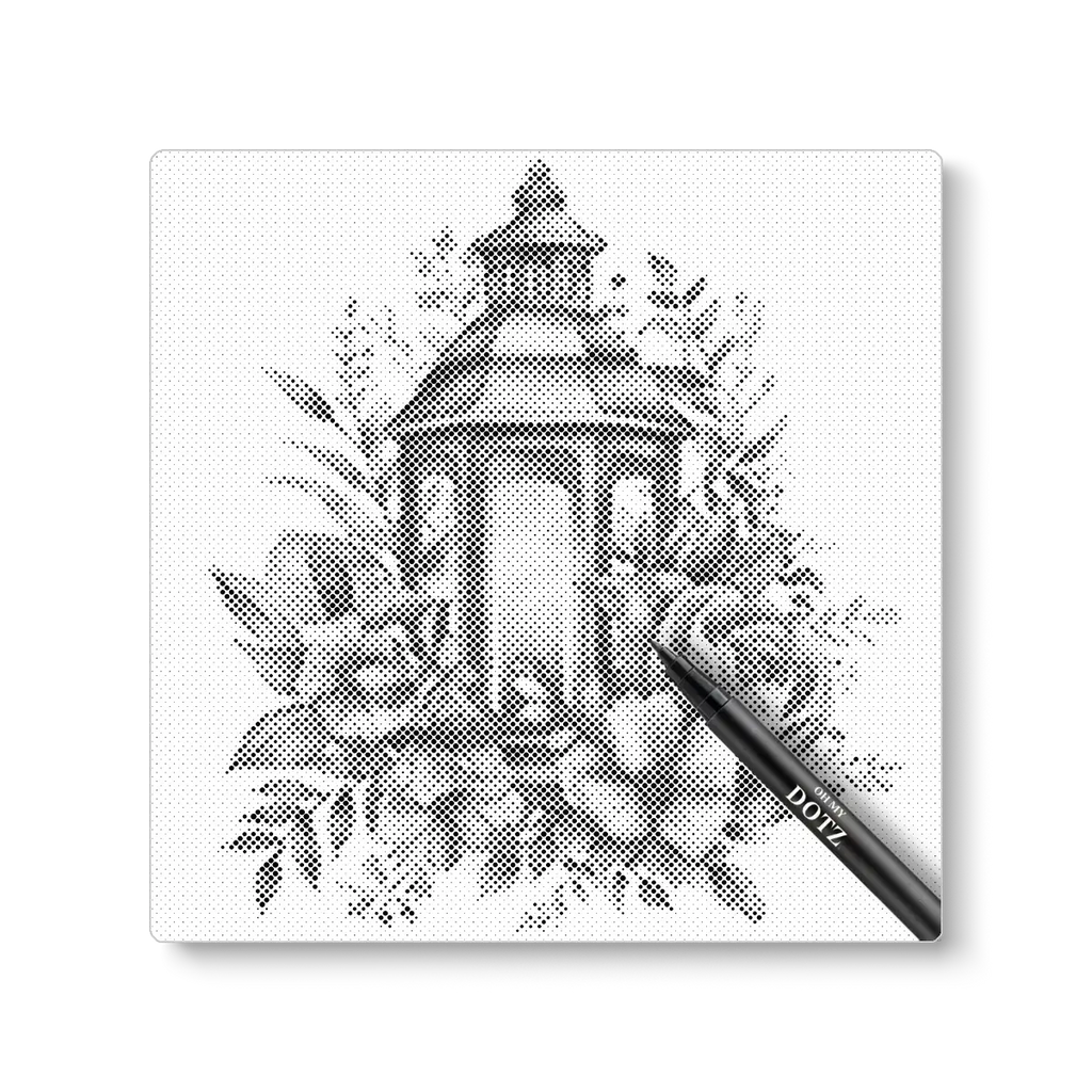 Lantern | Dot painting-Oh My Dotz-Dot painting