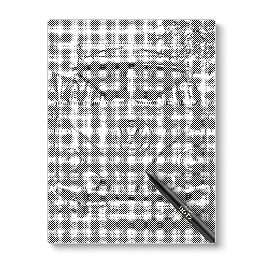 Old VW bus | Dot painting-Oh My Dotz-Dot painting