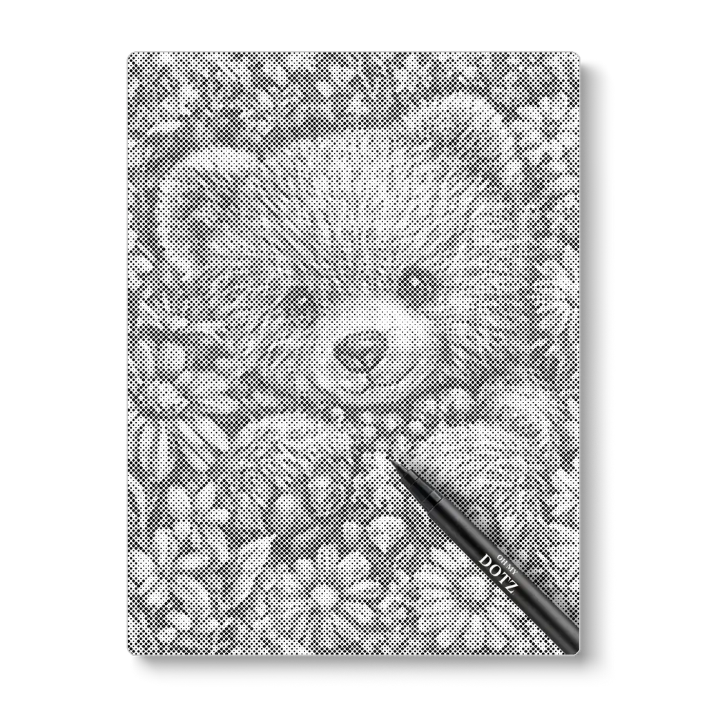 Bear with flowers | Dot painting-Oh My Dotz-Dot painting