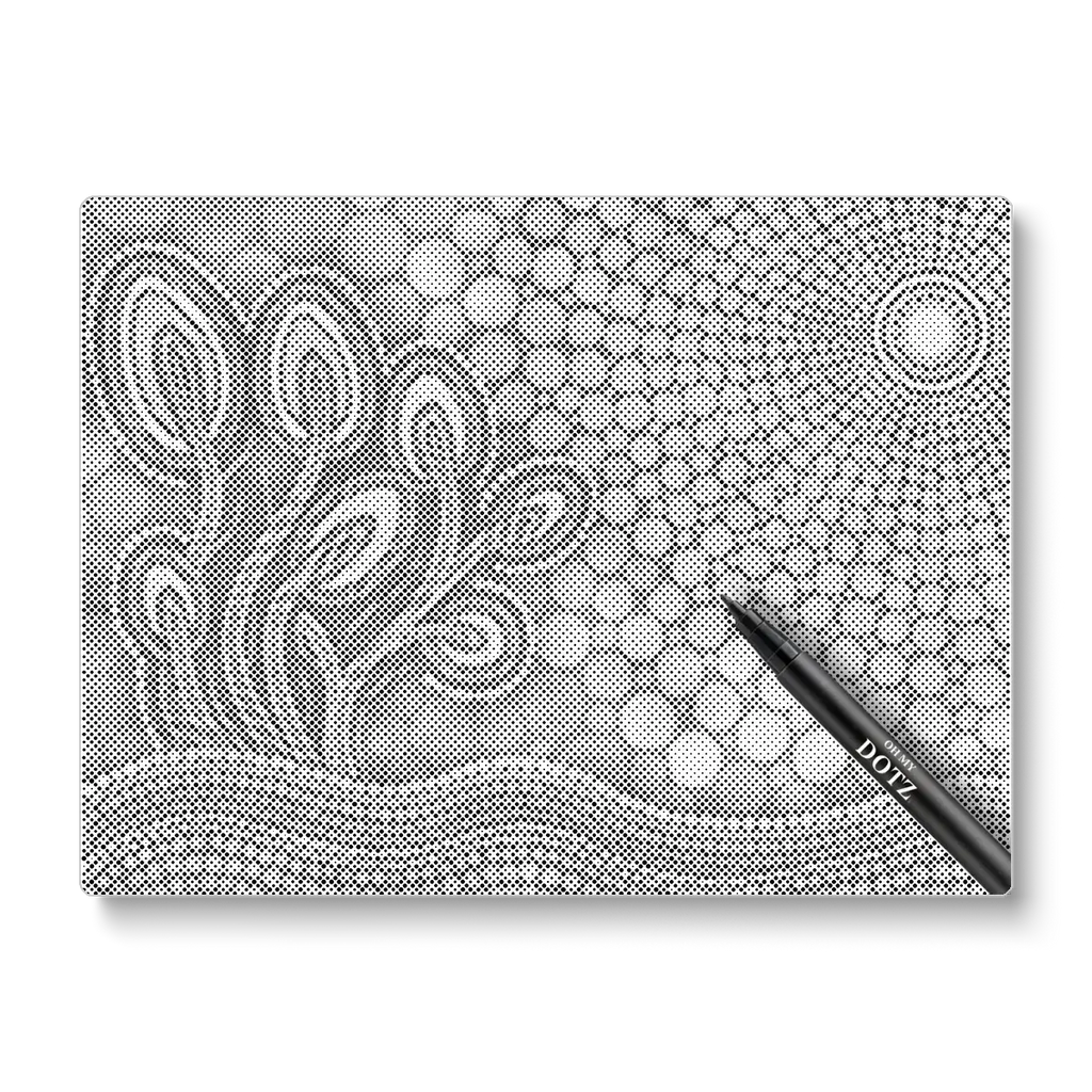 Aboriginal pattern 3 | Dot painting-Oh My Dotz-Dot painting