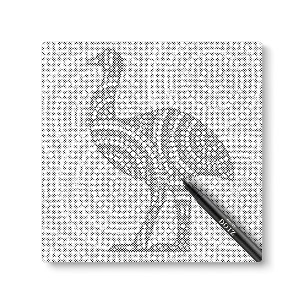 Aboriginal Ostrich | Dot painting-Oh My Dotz-Dot painting
