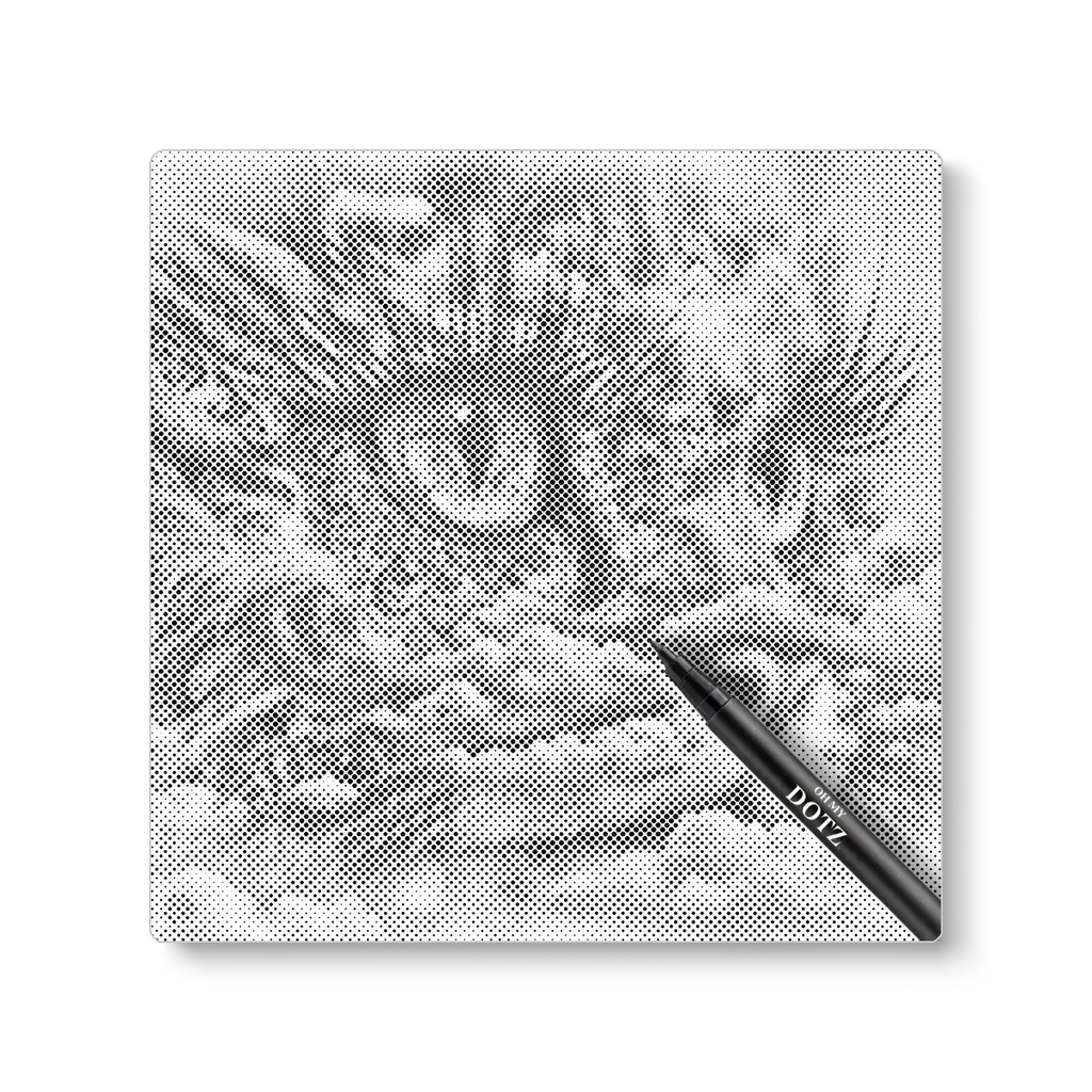 Cloud cat | Dot painting-Oh My Dotz-Dot painting