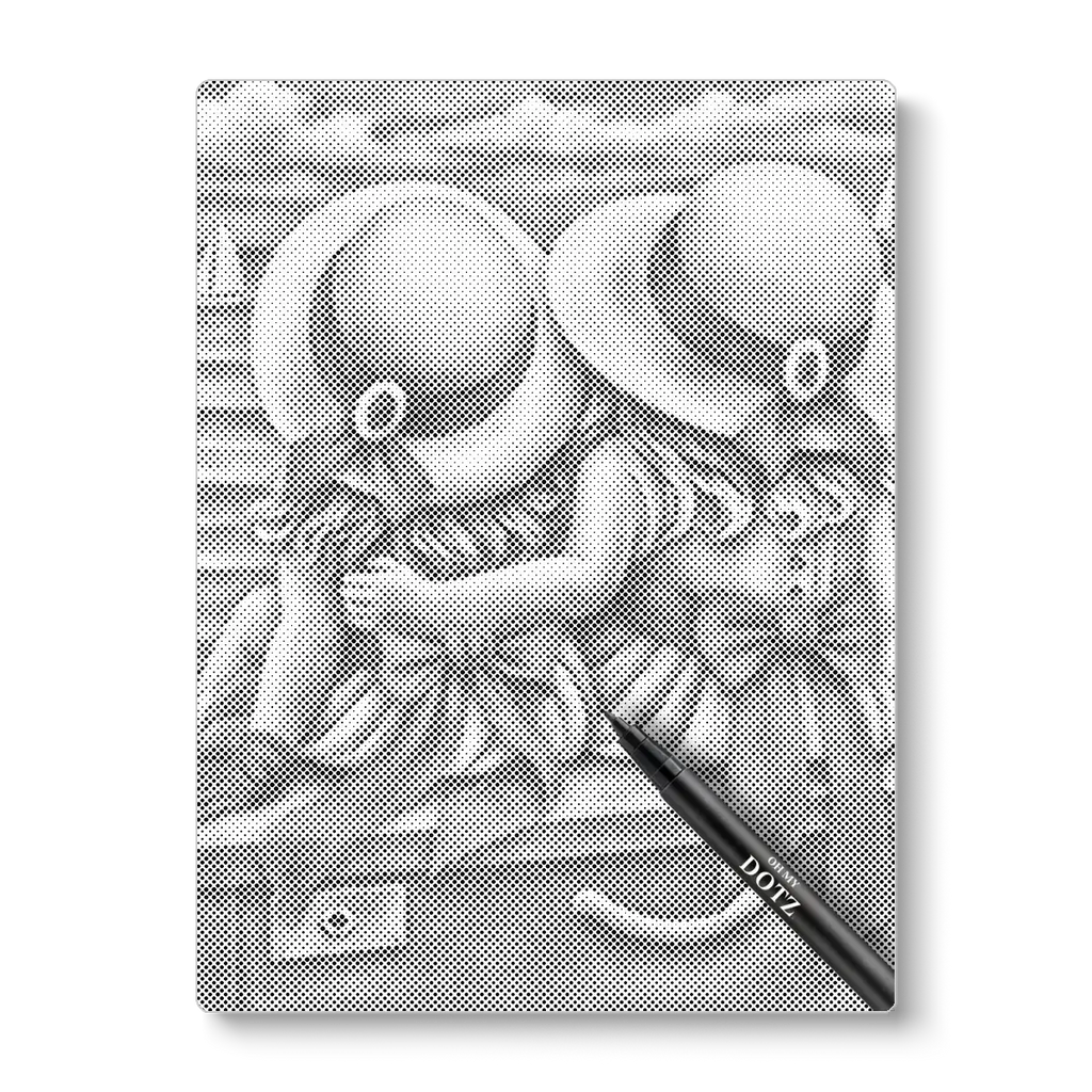Girls at the lake | Dot painting-Oh My Dotz-Dot painting