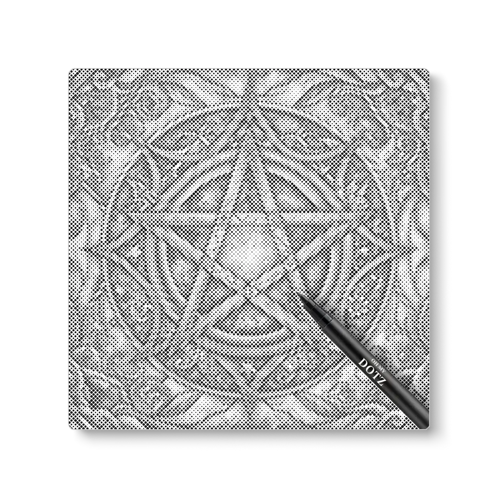 Mandala star | Dot painting-Oh My Dotz-Dot painting